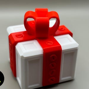 Scatola regalo fastidiosa stampata in 3D