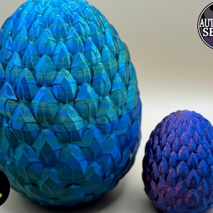 Large 3D Printed Dragon Egg