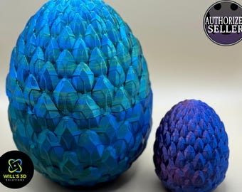 Large 3D Printed Dragon Egg