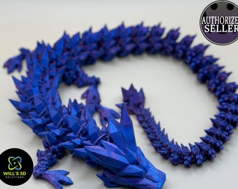 3Dプリントクリスタルドラゴン、新色