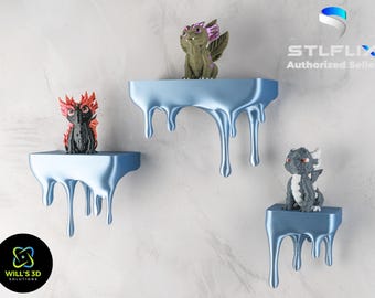Dripping Shelves 3D Printed