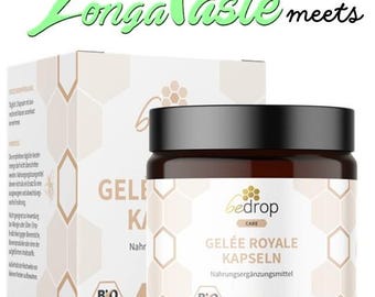 bedrop Royal Jelly Capsules - 60 Capsules (Organic Certified) 24g (793.45 EUR/kg)