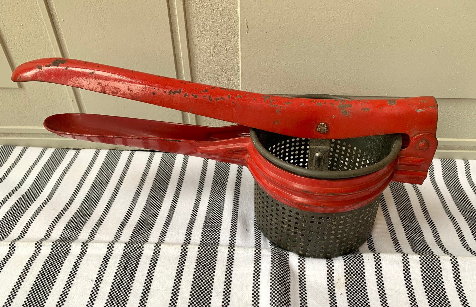 Antique Metal Potato Ricer/Juicer Etsy