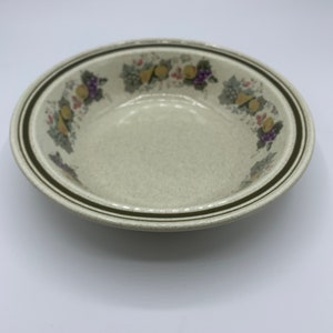 Royal Doulton Ernte-Girlande (dicke Linie) umrandete Schale 20 cm