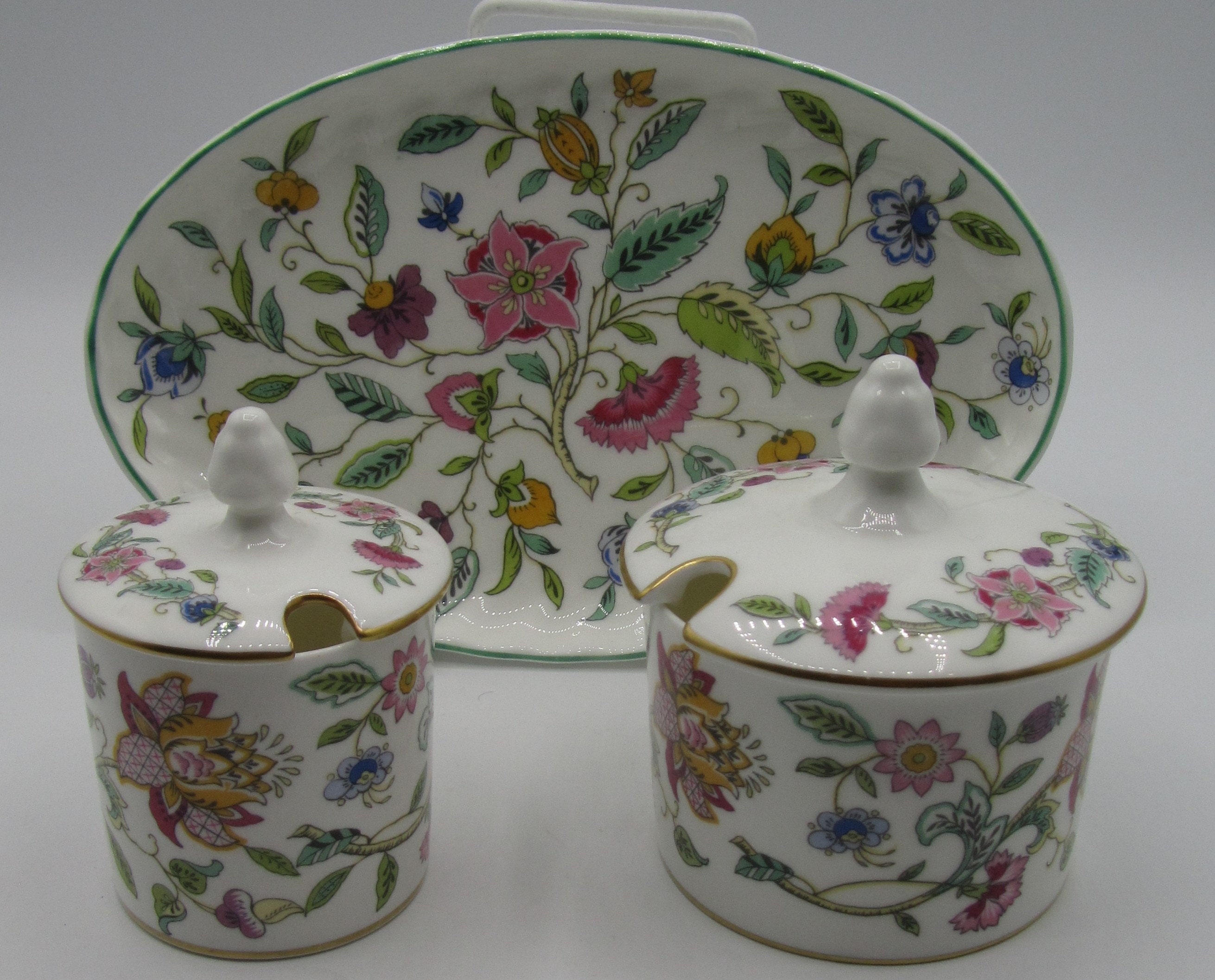 Minton Hall Haddon Sugar Lidded Pepper K04020【MINTON ミントン