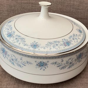 Noritake Blue Hill Lidded Veg Tureen