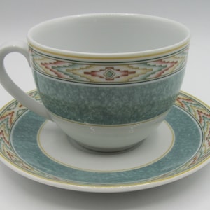 Wedgwood Aztec Tea Cup and Saucer