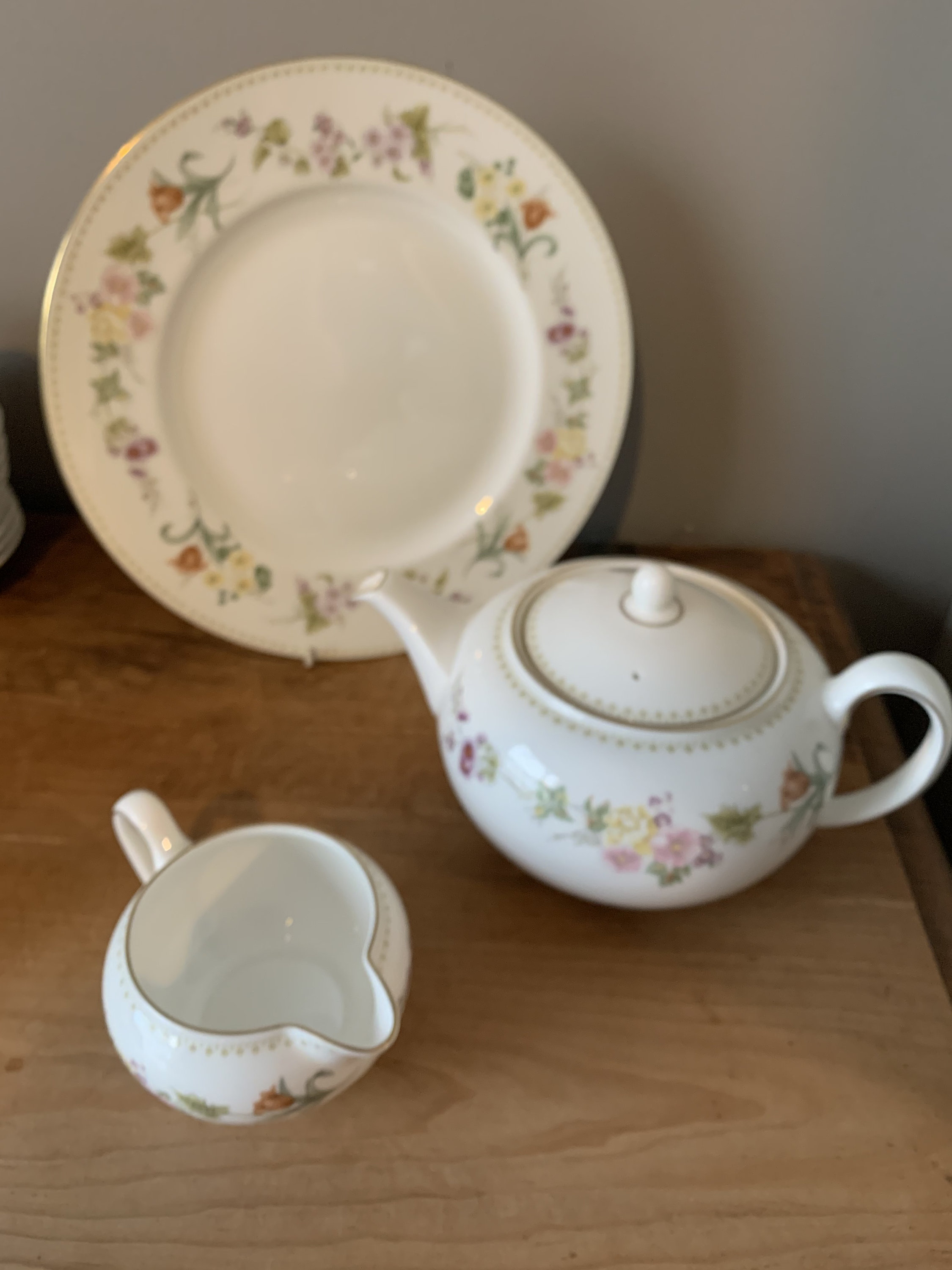Wedgwood Mirabelle 1 3/4 Pint Teapot Etsy