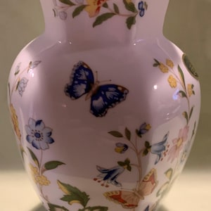 Aynsley Cottage Garden Tall Vase - Vintage Floral