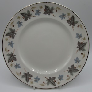 Ridgeway White Mist Vinewood 8 7/8&quot; Breakfast/Lunch Plate