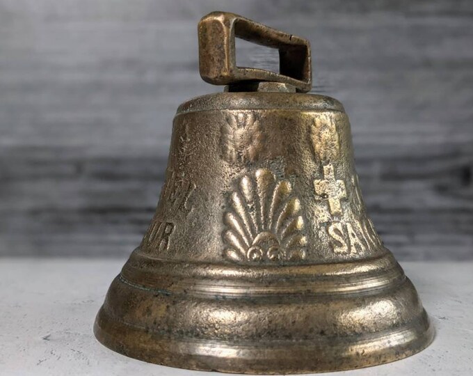 Vintage Swiss Cow Bell Replica of Original 1878 Saignélegier Etsy
