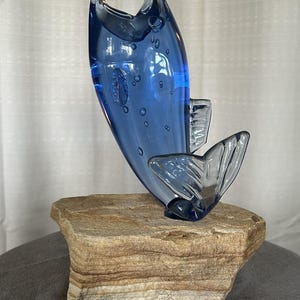 Steuben Glass Trout - Etsy