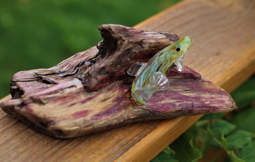 Hand Blown Glass Trout Cheryl & Keith Jackson Etsy