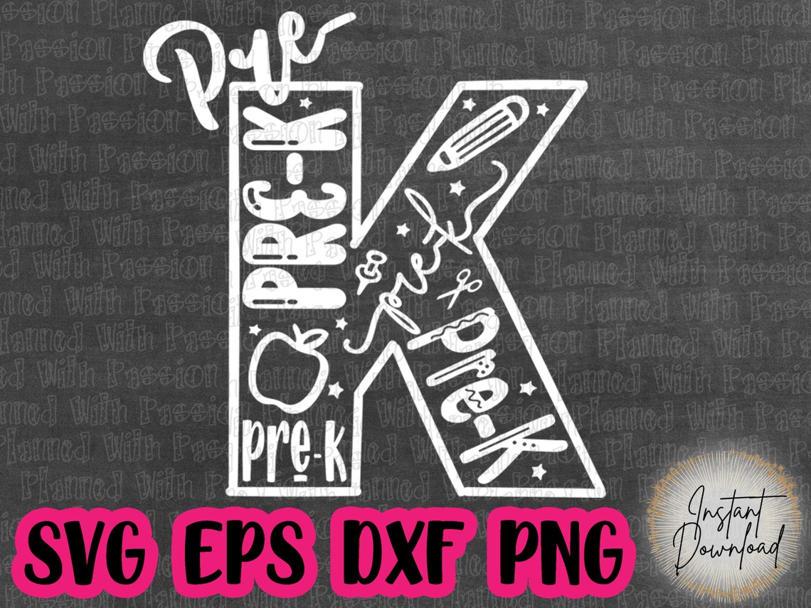 Pre K SVG | Back to School SVG | Pre K Shirt | First Day of School - Etsy