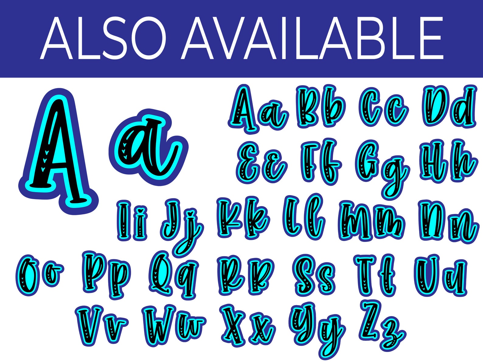 bubble-outline-font-svg-alphabet-clipart-for-vinyl-letters-etsy