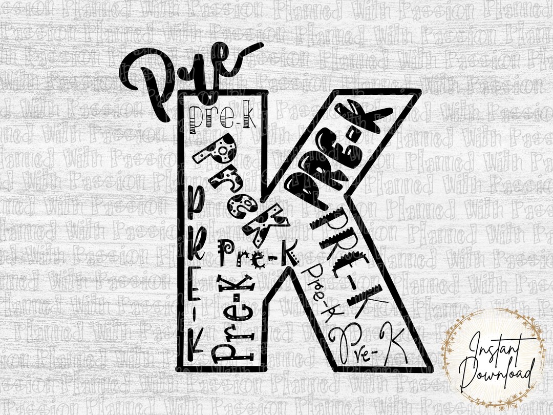 Pre K SVG | Back to School SVG | Pre K Shirt | First Day of School ...