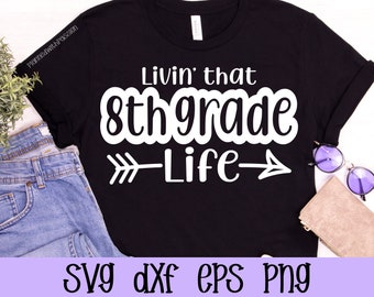8th Grade Svg Etsy