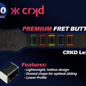 Premium fretknoppen voor CRKD Les Paul
