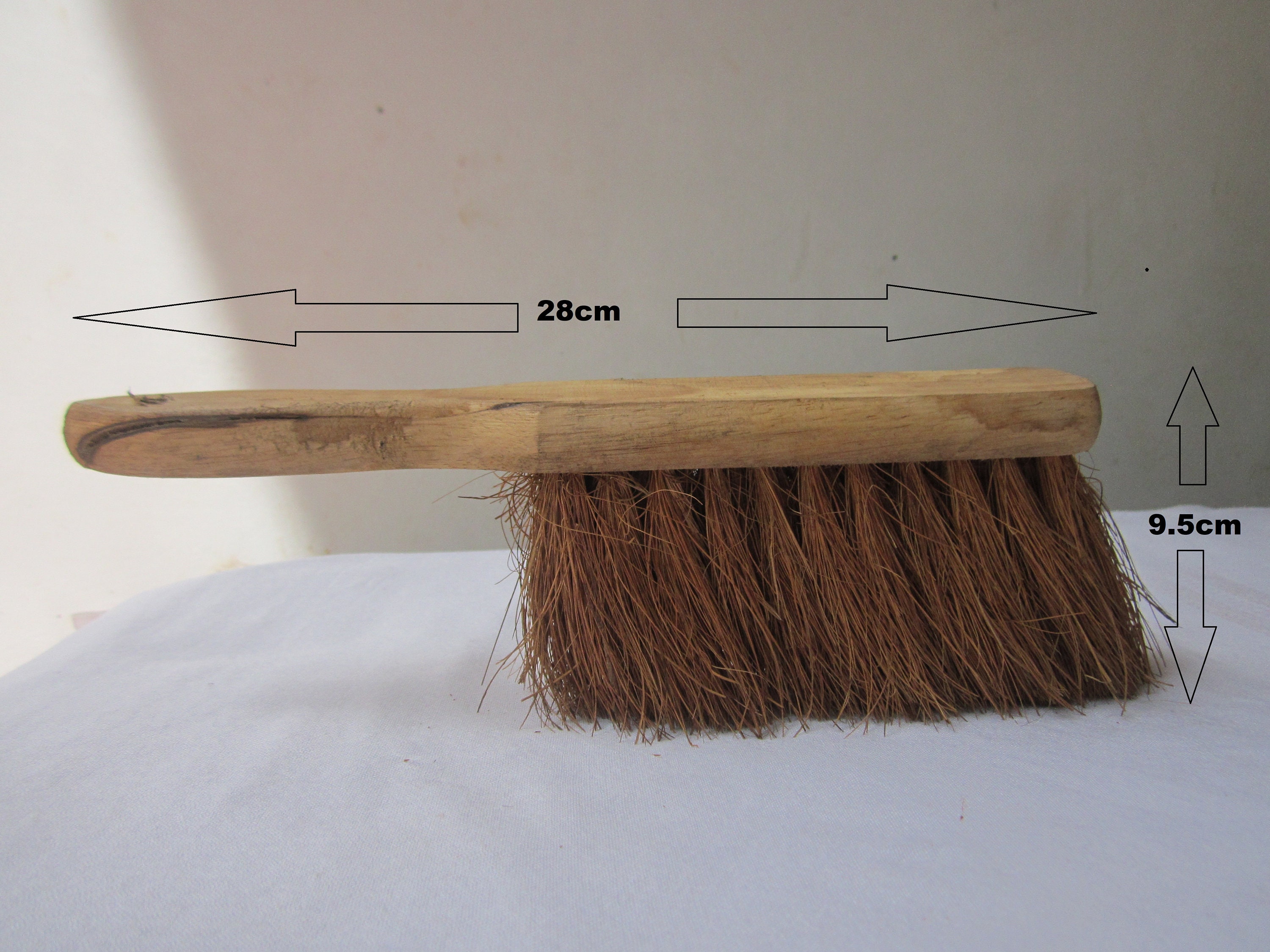 1pc Kitchen Cleaning Brush For Oil Scrubbing, Pot & Dish Washing With  Wooden Handle, Coconut Fiber Brush, Natural Wood Color