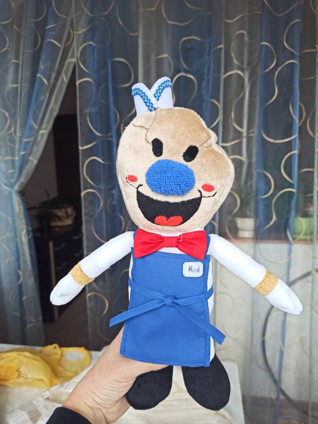 Big Soft Toy Ice Scream Rod From the Game Minecraft. 34cm Etsy