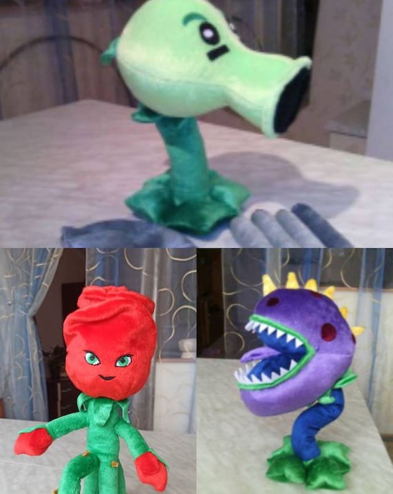 Plants VS Zombies Peashooter Action Figures Model Toys Children Kits