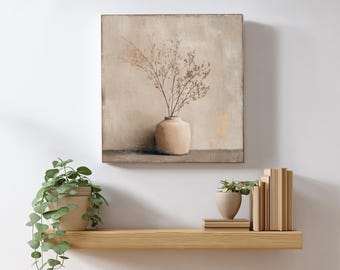 Olijfboom, AFDRUKBARE KUNST, neutrale moderne biologische kunst, vintage botanisch schilderij