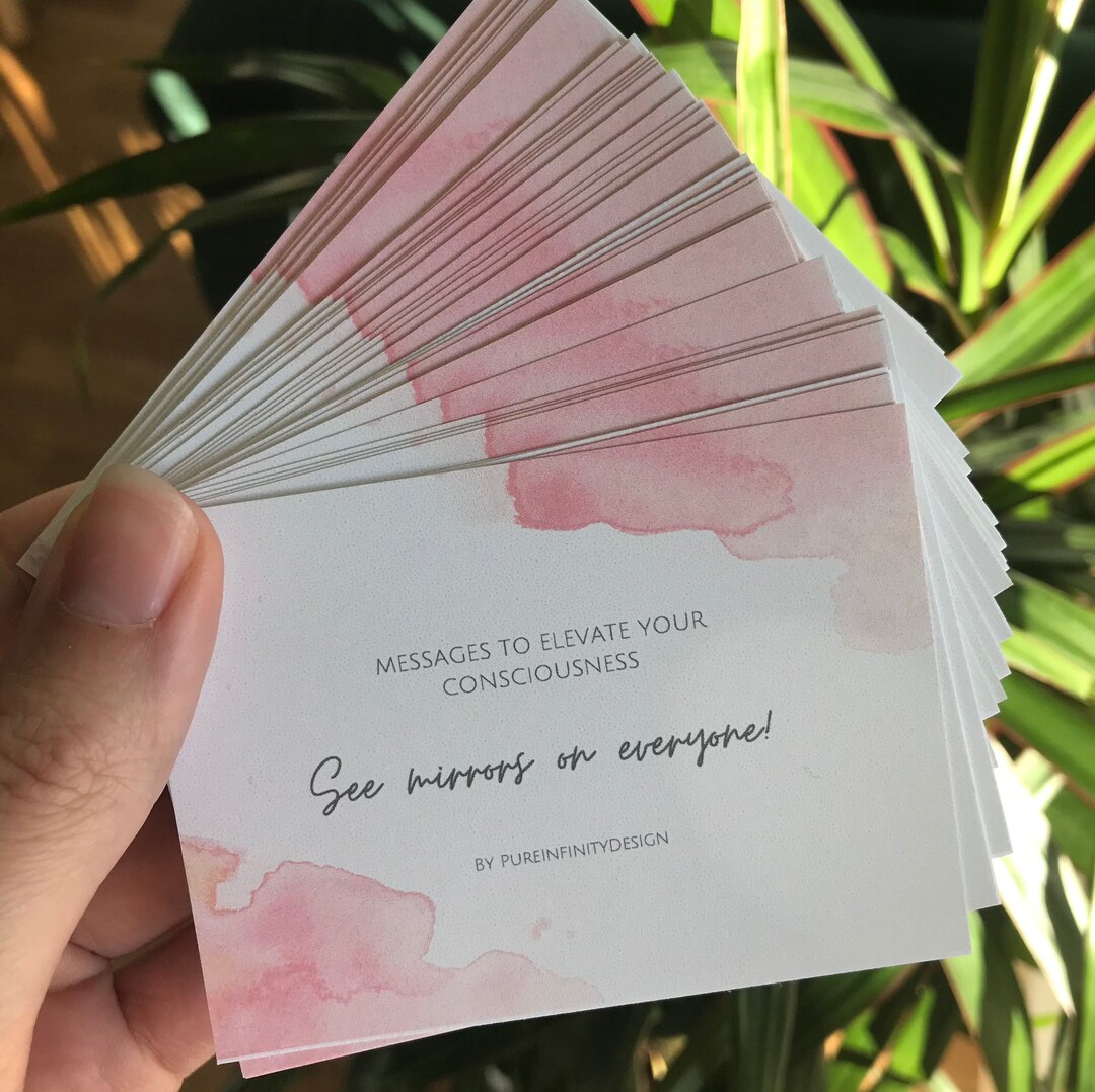 Messages to Elevate Your Consciousness Oracle Cards: Printable Message ...