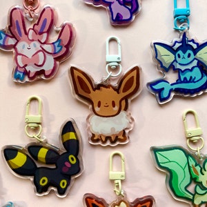 Elemental Creature Keychains