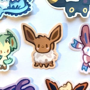 Elemental Creature Matte Stickers