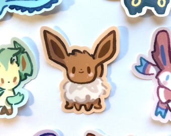 Elemental Creature Matte Stickers