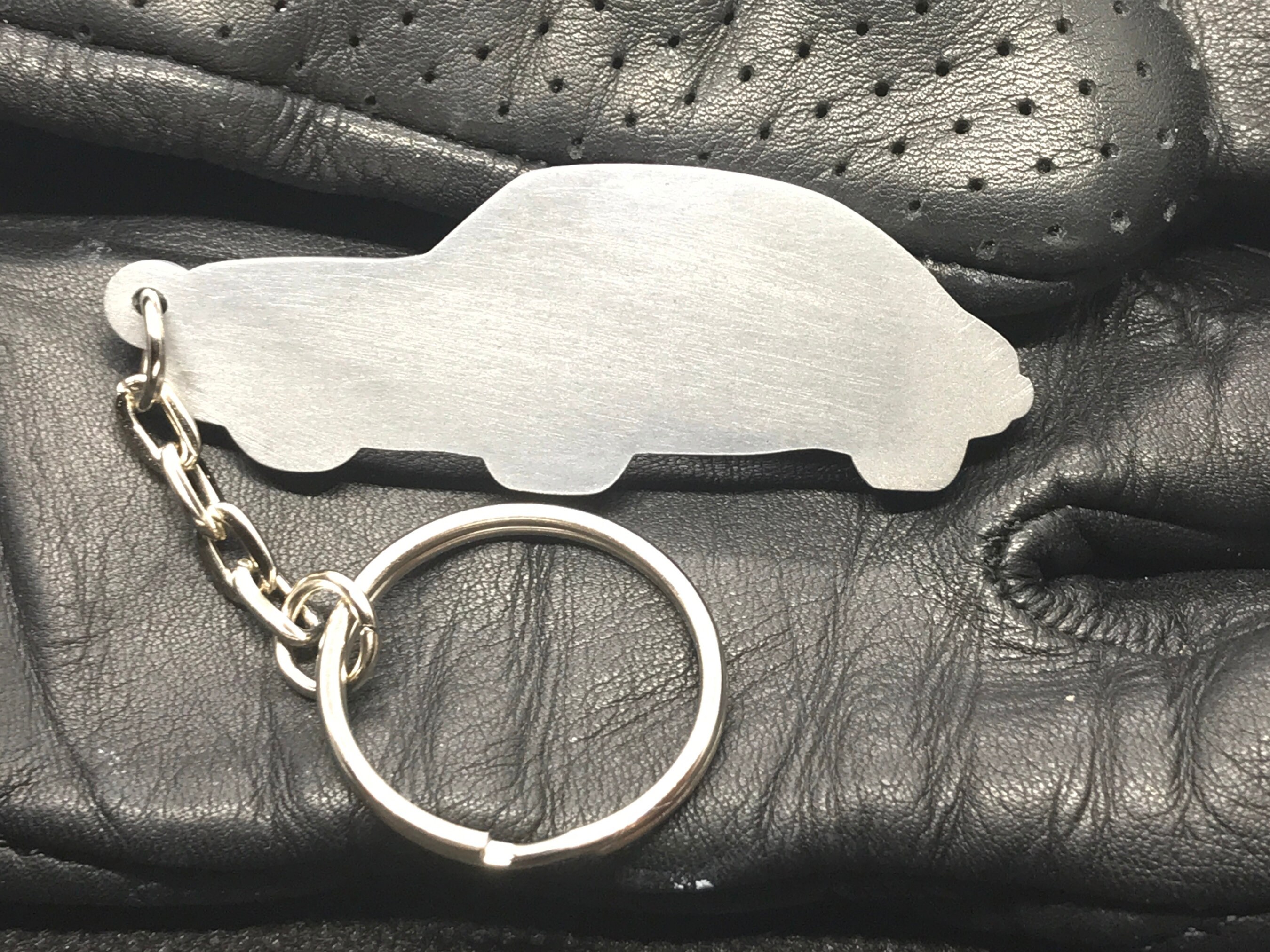 Porsche 911 Keyring in Aluminium with Silver Coloured Etsy