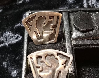 Sterling Silver Margrita Taxco  Vintage cufflinks