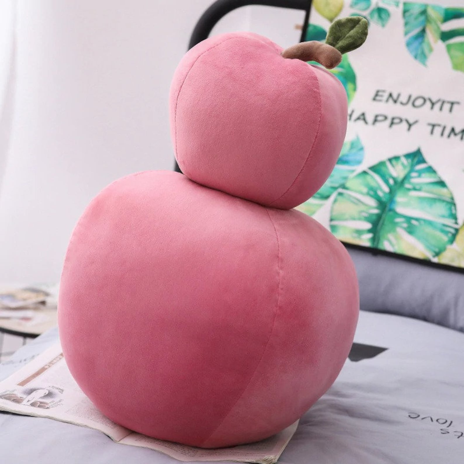 Simulation Apple Plush Toy Soft Sweet Cartoon Apple Stuffed | Etsy