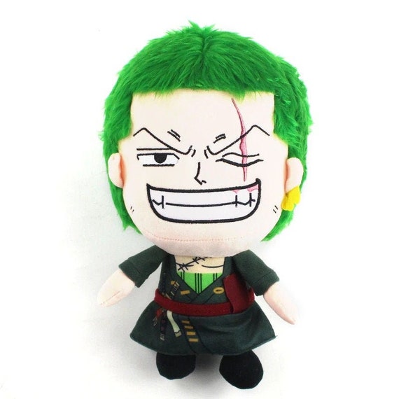 Zoro Plush Toy Zoro Roronoa Anime Soft Stuffed Dolls Etsy