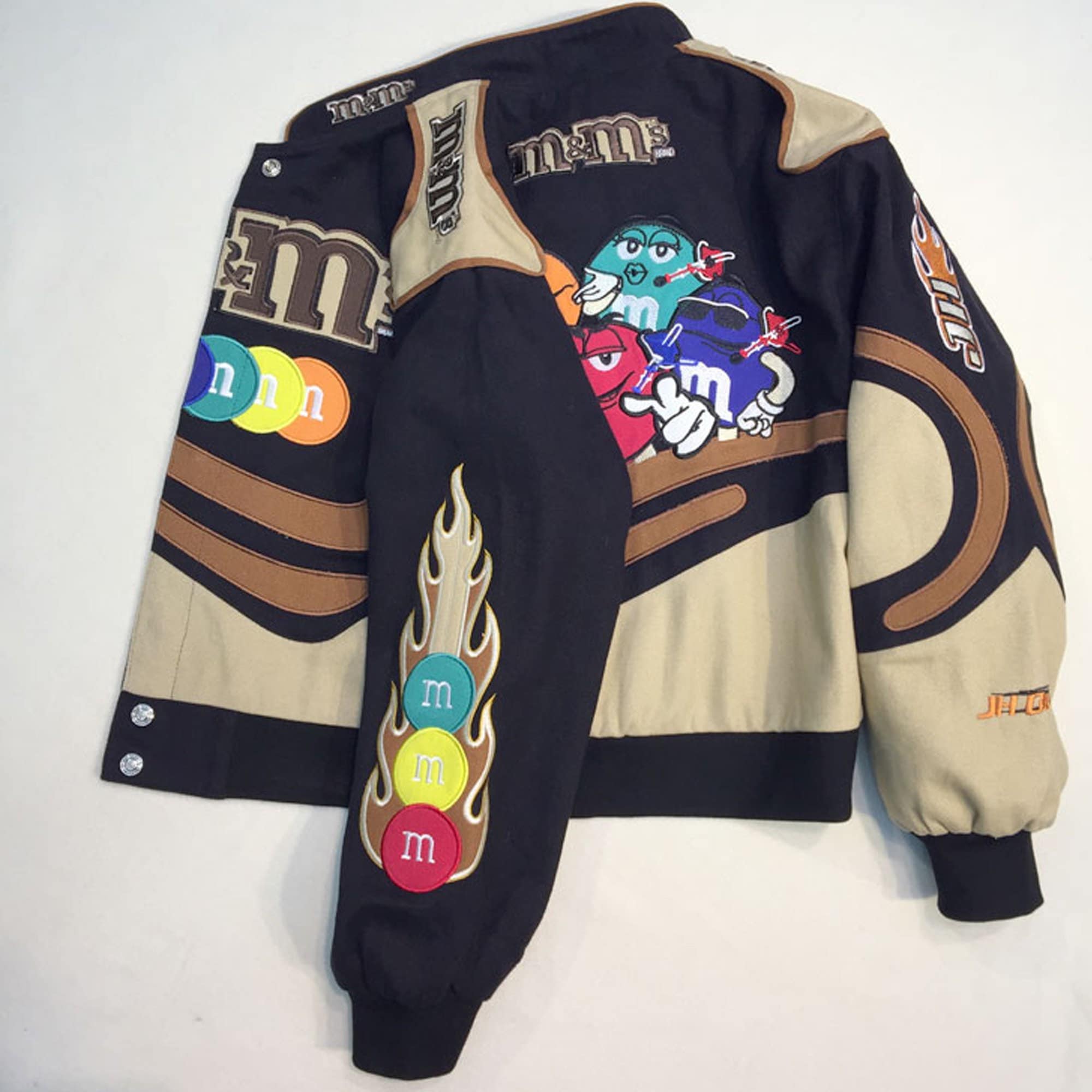Custom Vintage Style M&M NASCAR Racing Jacket Collectable Etsy