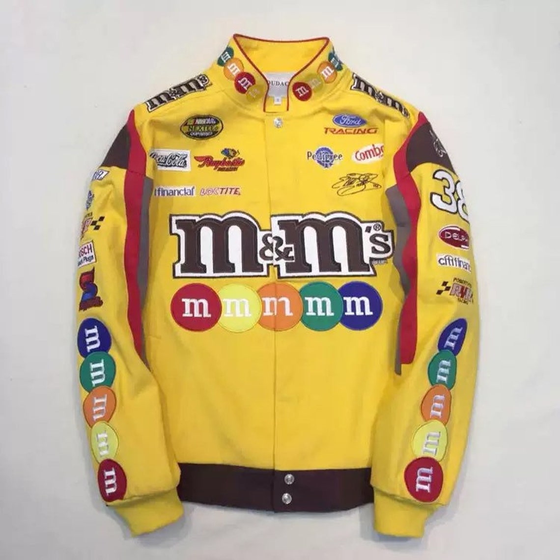 Custom Vintage Style M&M NASCAR Racing Jacket Collectable Etsy