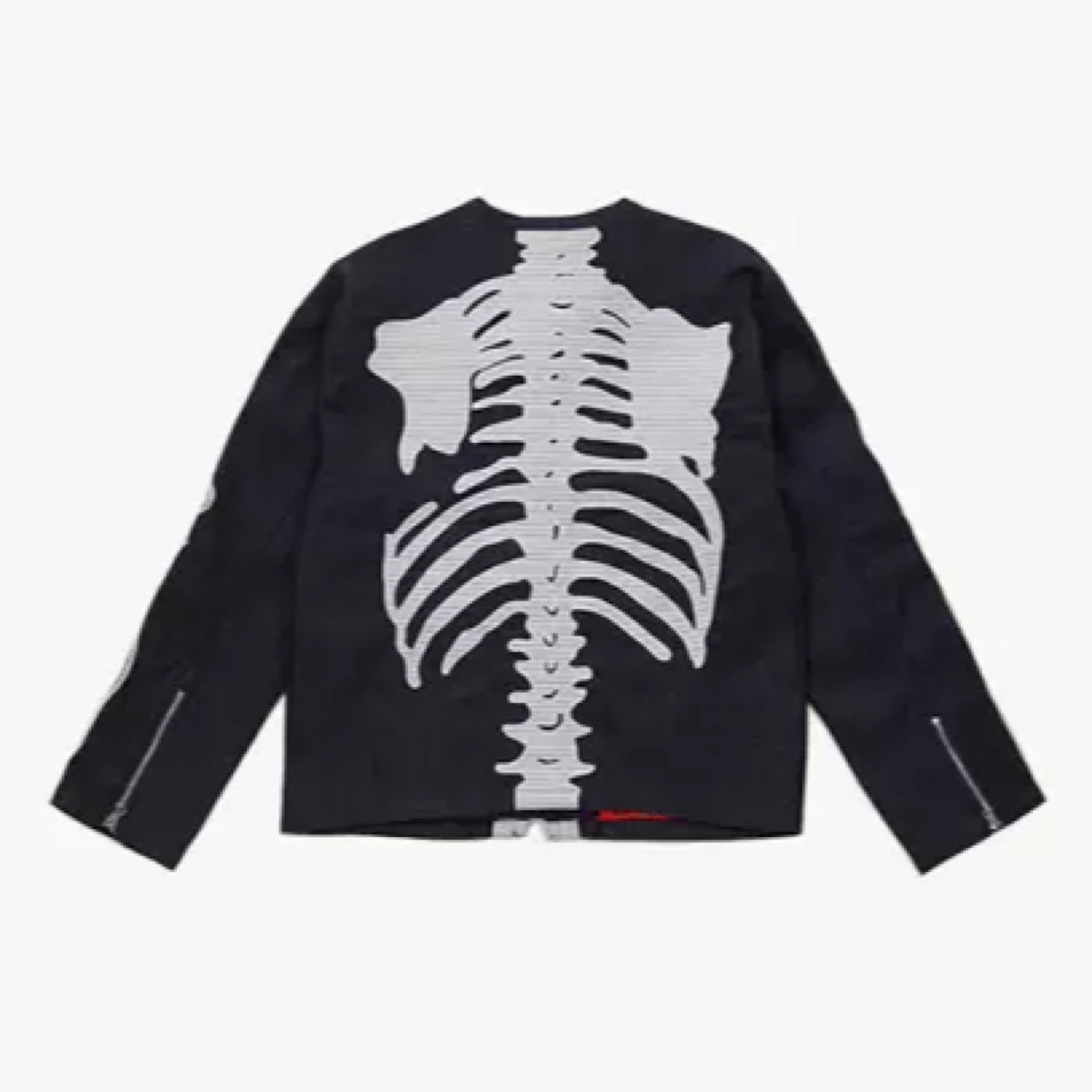 Custom Handmade Skeleton Denim Jean Jacket Kapital Inspired | Etsy