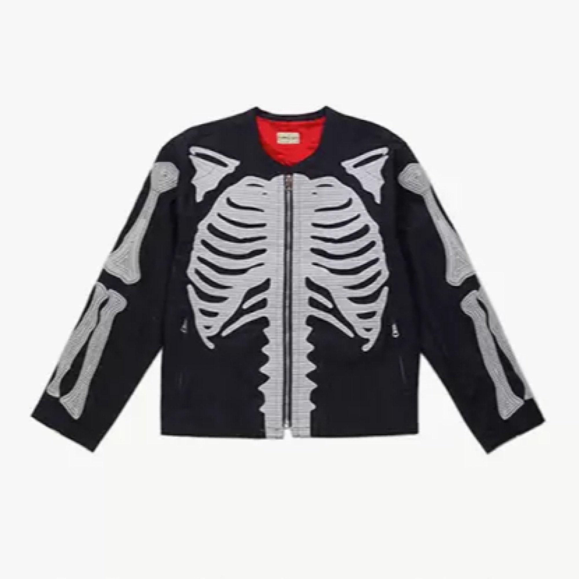 Custom Handmade Skeleton Denim Jean Jacket Kapital Inspired | Etsy