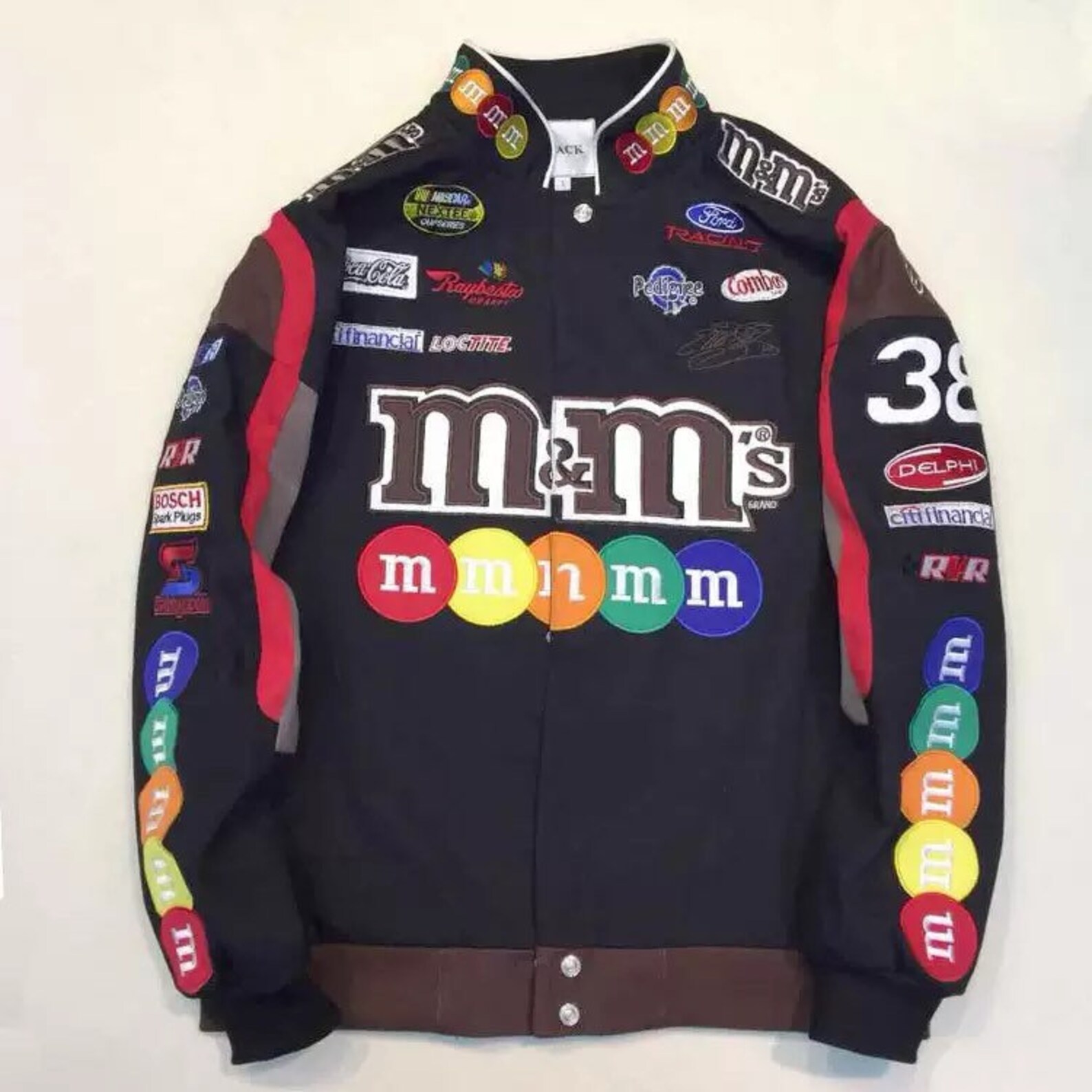 Custom Vintage Style M&M NASCAR Racing Jacket Collectable Etsy