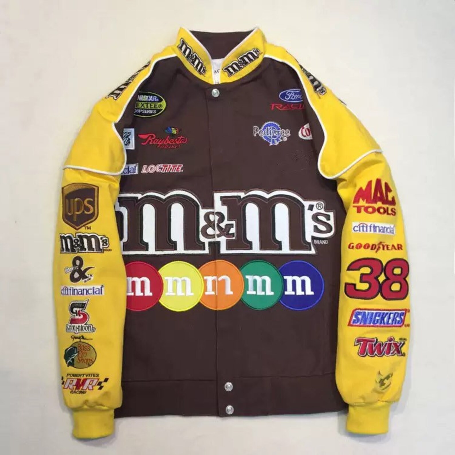 Custom Vintage Style M&M NASCAR Racing Jacket Collectable | Etsy