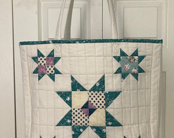 Stylish Quilted Tote Made to Order