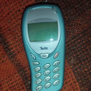 Telit GM822 Vintage Cellulare gsm Handy Retro Classic Super Rare Original Geschenk Made in Italy Vatertagsgeschenk Spielzeug Dekor