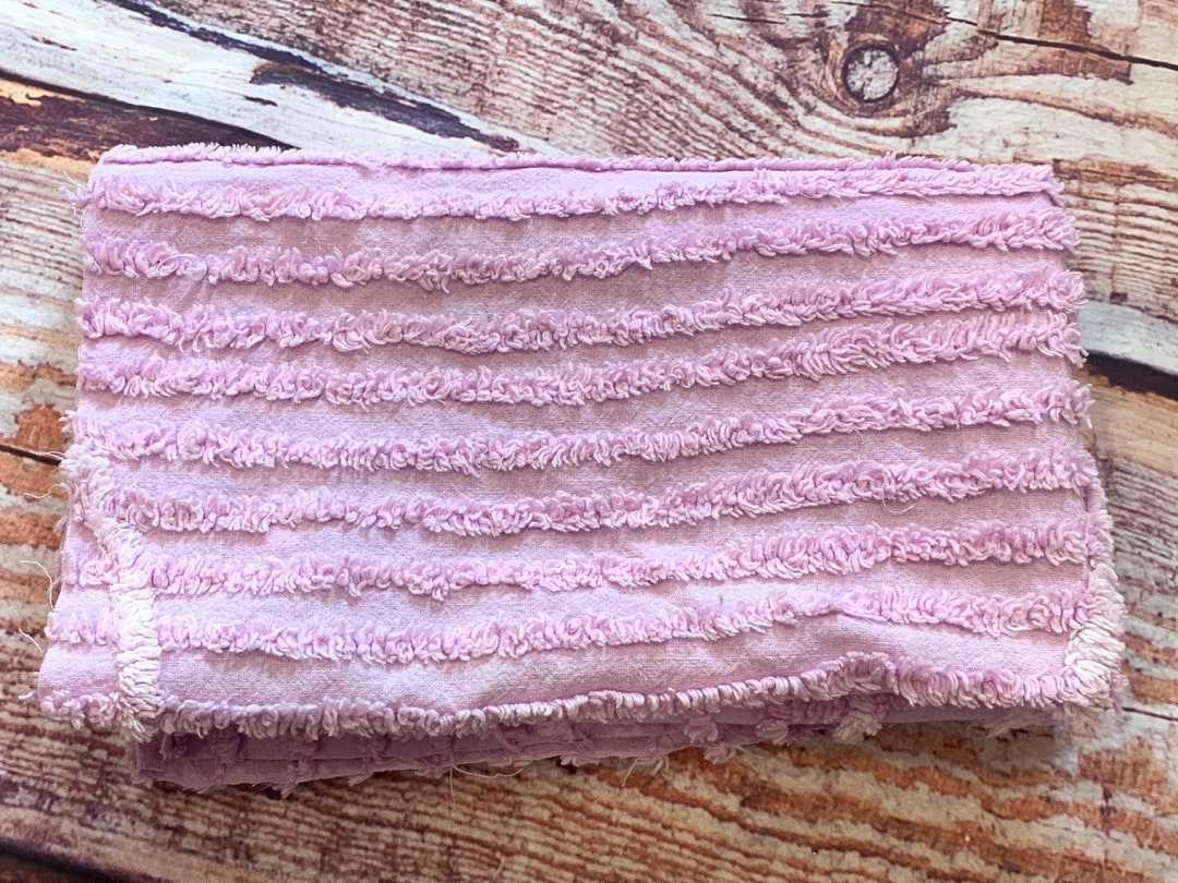 Lavender Chenille Bedspread Fabric Vintage Chenille Bedspread Etsy