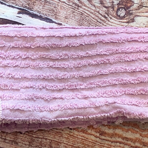 Chenille Lavender Bedspread Etsy