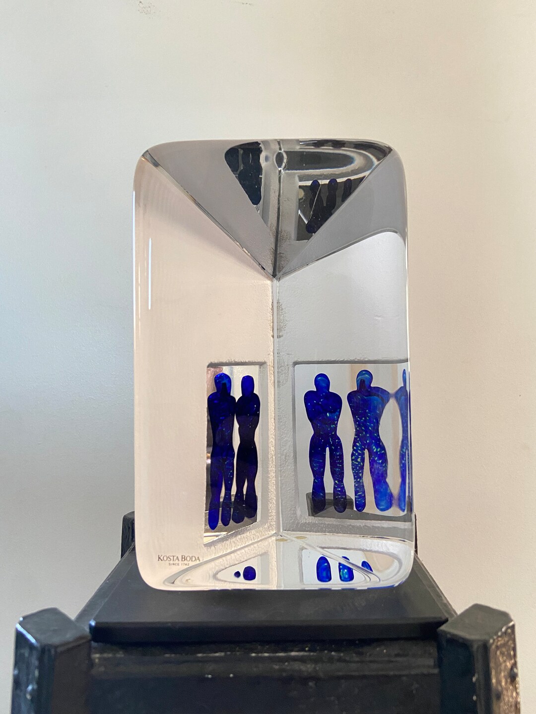 Rare Glass Sculpture reflections From the Series Etsy