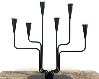 Gunnar Ander Candelabra, Ystad Metall Sweden 1960. | Scandinavian Design | minimal Design | Mid Century Modern