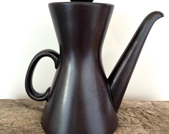 Cafeteira Stig Lindberg Gustavsberg Terma: design escandinavo moderno de meados do século