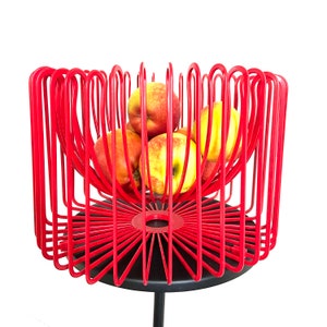 Vintage Ikea Fruit Basket | Ehlen Johansson | Model Tradig | Trådig | Red