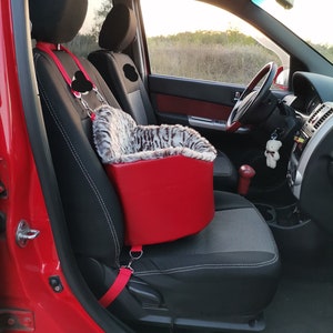 Autositz für Hund Autohamac für Welpe Haustierkäfig Hundezubehör Hundemöbel Reisen mit Hund Mini Chihuahua Hundetasche Transport Spitz