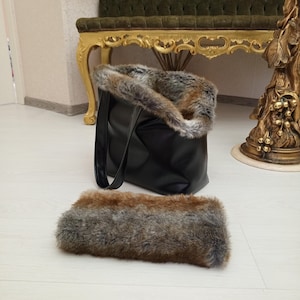 Hundetragetasche Hund Kaltwetter Fell Mit Puppy Rucksack Kosmetiktasche für Spitz Chihuahua Warme Katzenträger Leder Hund Reisetasche Spaziergang